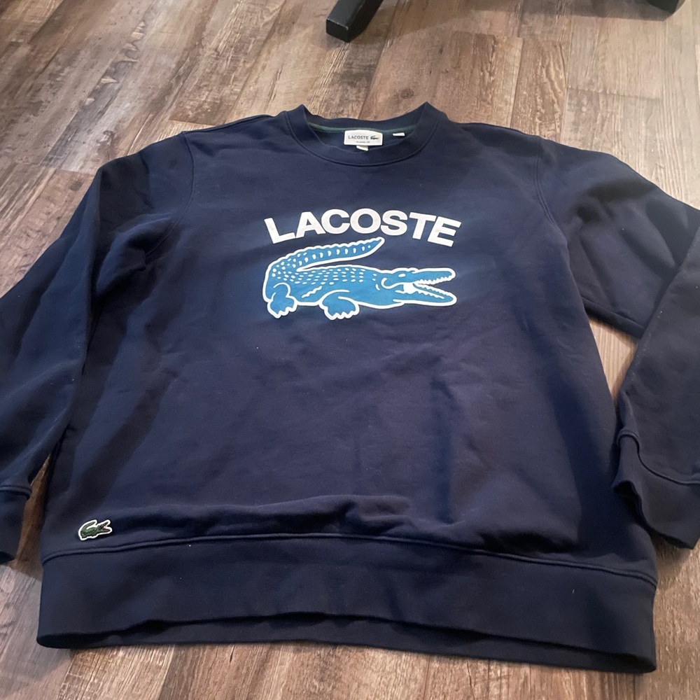 Lacoste Men's Navy Blue Sweatshirt